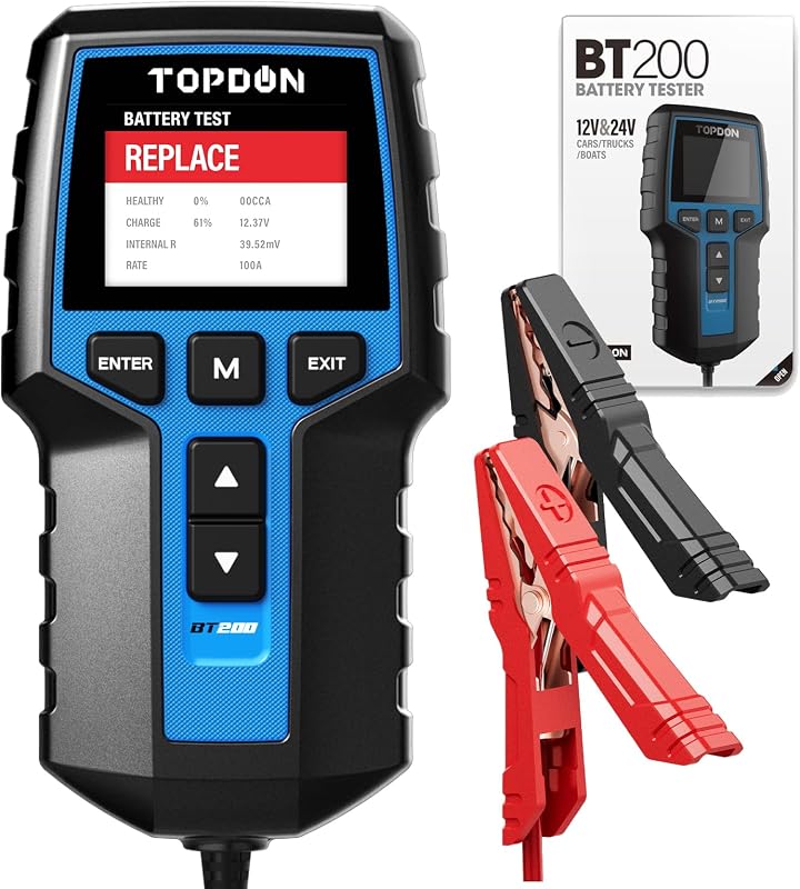 Tester di carico batteria TOPDON BT200 12V/24V