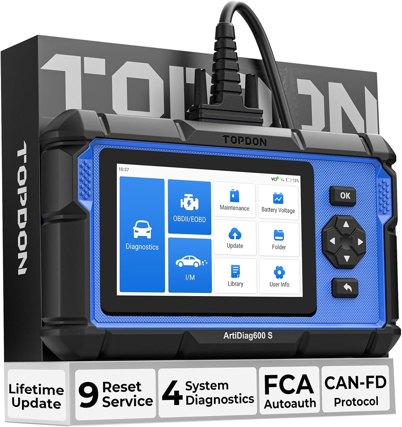 TOPDON AD600S Multisystem-OBD2-Scanner