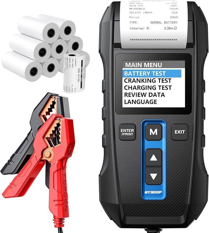Tester per batterie TOPDON BT300P 12V/24V