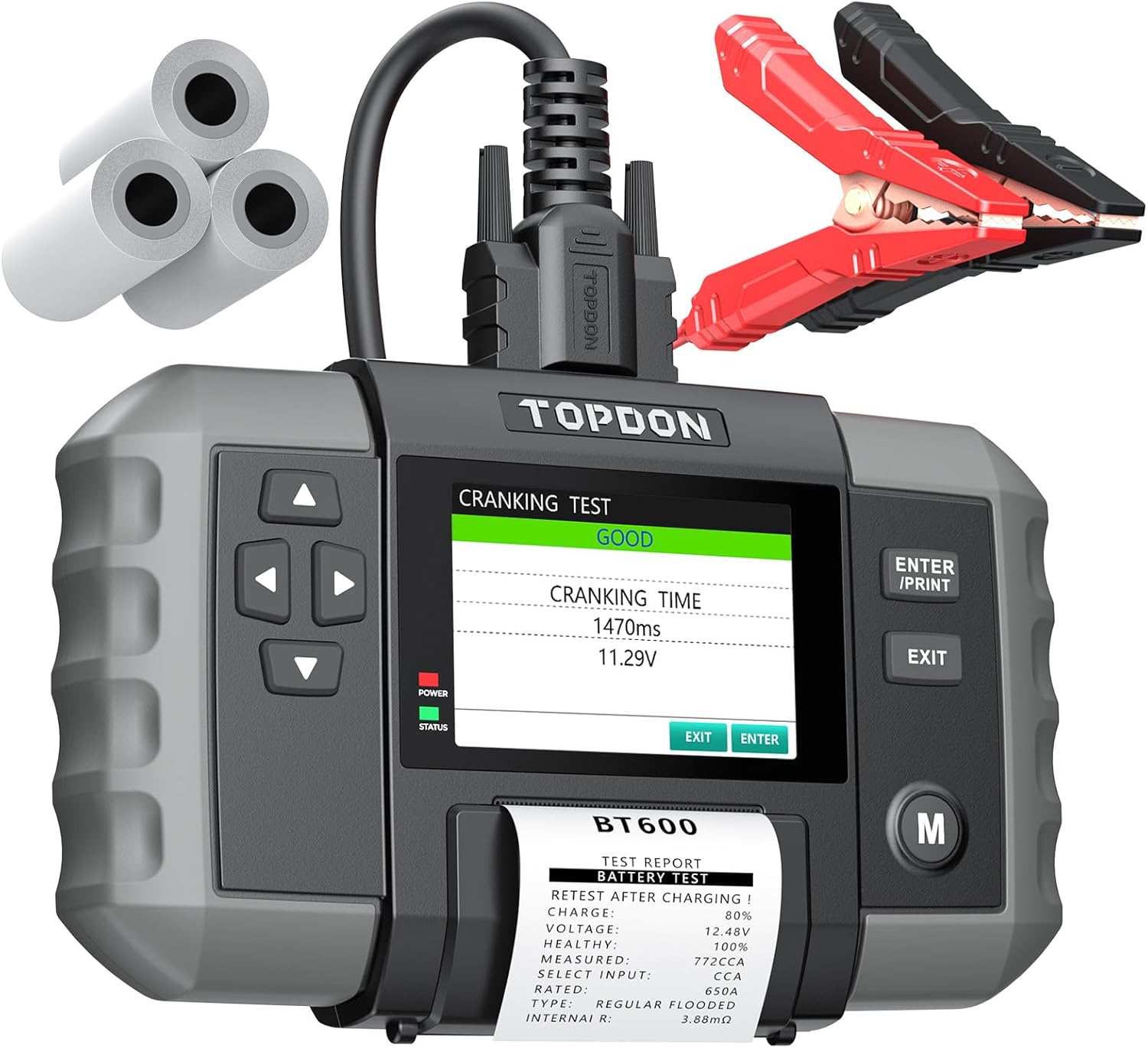 Tester di carico batteria TOPDON BT600 12V/24V