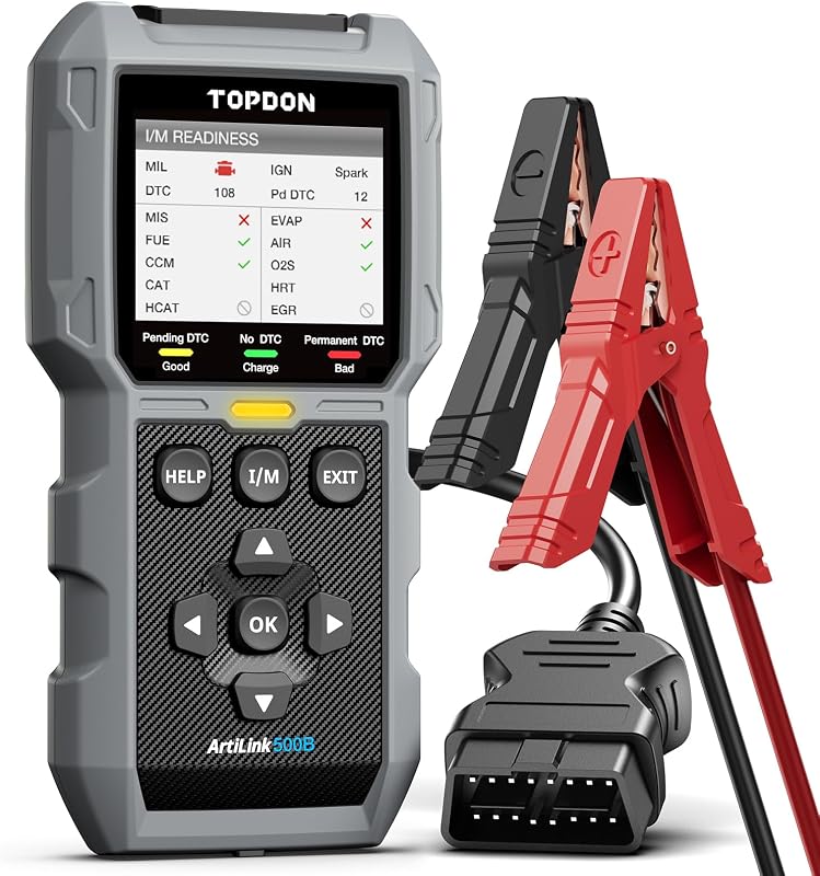 TOPDON AL500B Scanner OBD2 2 in 1 e tester per batterie