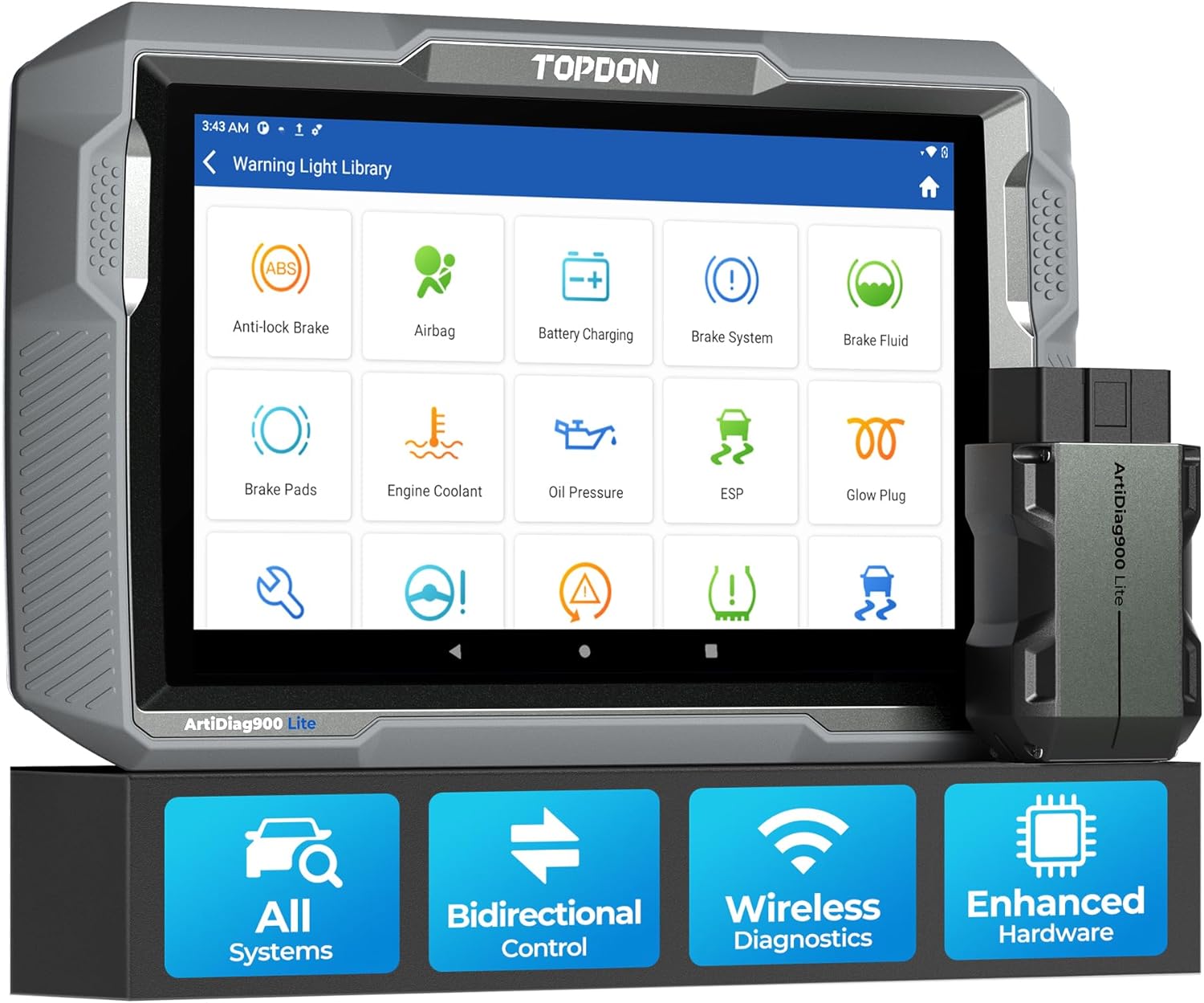 Scanner bidirezionale TOPDON ArtiDiag900 Lite